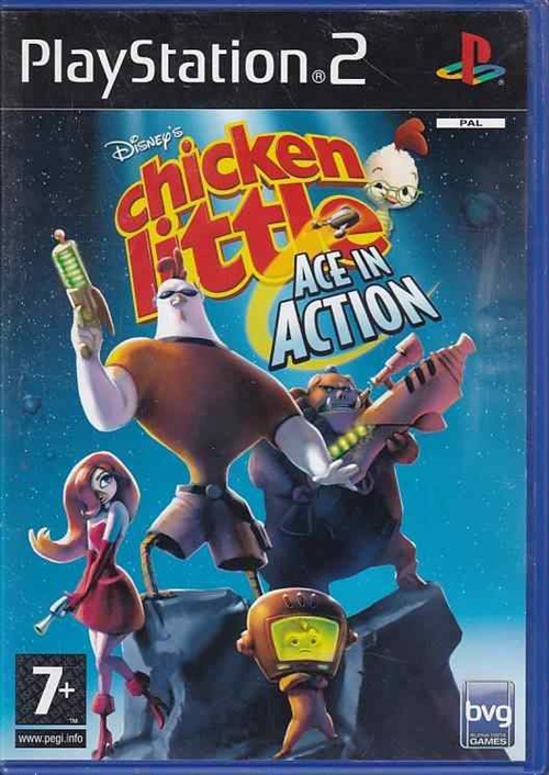 Disneys Chicken Little Ace in Action - PS2 (B Grade) (Genbrug)